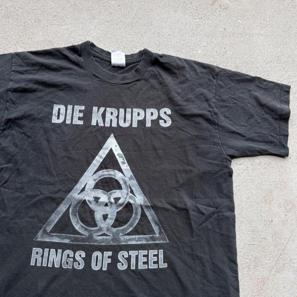 Vintage 90s Die Krupps tour t shirt XL
